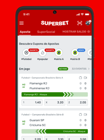 aplicativo mobile da superbet no celular