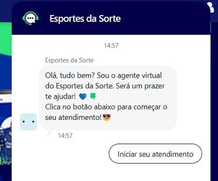 esporte da sorte atendimento