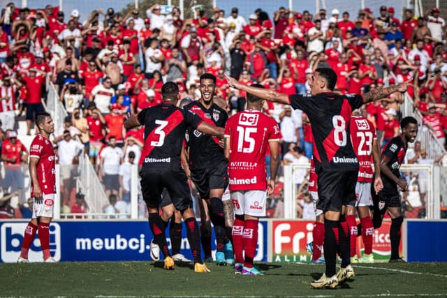 Dragão venceu o Vila Nova por 2 a 0 na primeira final - Ingryd Oliveira/ACG