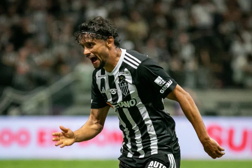 Gustavo Scarpa marcou o gol do Galo na Arena MRV - @brasileirao/Twitter
