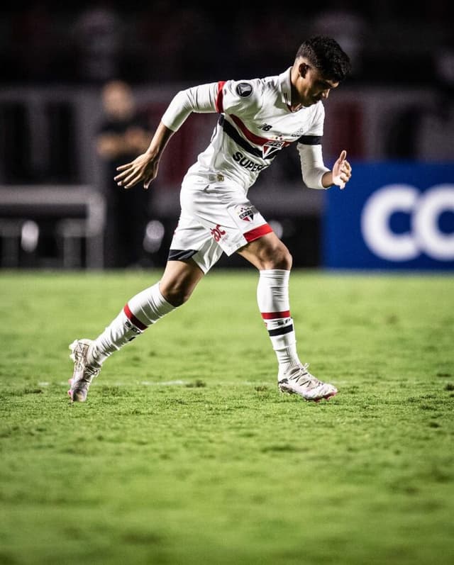 William Gomes é uma das grandes promessas do São Paulo para 2024 - Reprodução/Instagram