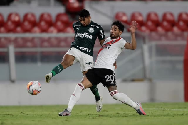 O Palmeiras também venceu cinco vezes na Argentina pela Libertadores - EFE/ Juan Ignacio Roncoroni POOL