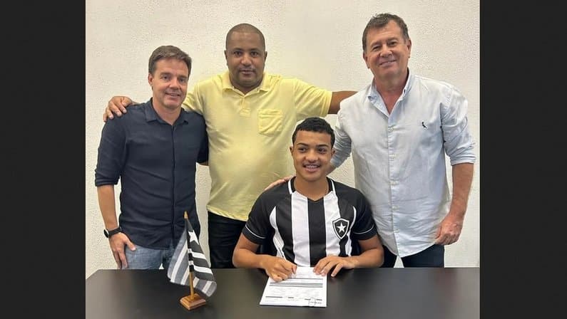 Kayke, Botafogo, Divulgação/Botafogo