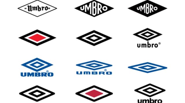 A evolução dos logos da Umbro - Divulgação