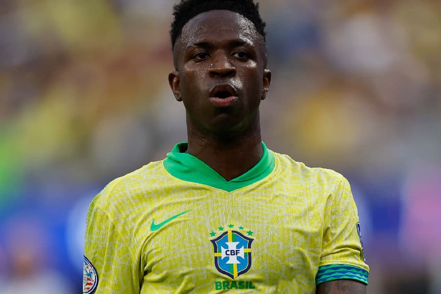 Vinicius Júnior foi vigiado de perto pelos costarriquenhos - Buda Mendes/Getty Images via AFP
