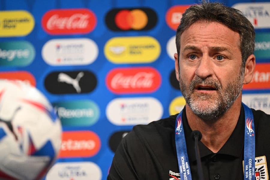 Thomas Christiansen, técnico hispano-dinamarquês do Panamá - Patrick T. Fallon/AFP