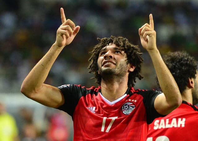 Elneny pela seleção do Egito - EFE/EPA/SAMUEL SHIVAMBU