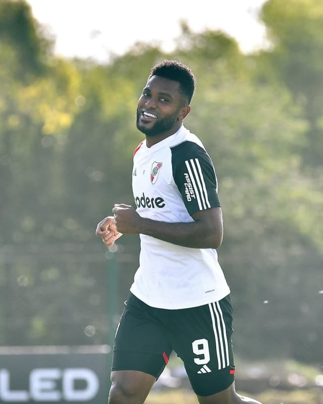 Borja foi comprado pelos Millonarios por R$ 36 milhões - Divulgação/Clube Atlético Riber Plate