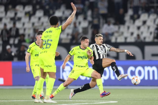 Botafogo venceu Palmeiras por 2 a 1 - Vítor Silva/Botafogo