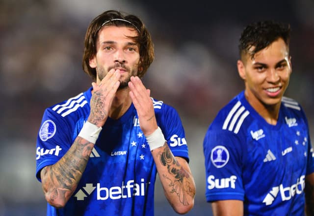 Cruzeiro de Lautaro Díaz tem vantagem na Sul-Americana - Daniel Duarte / AFP