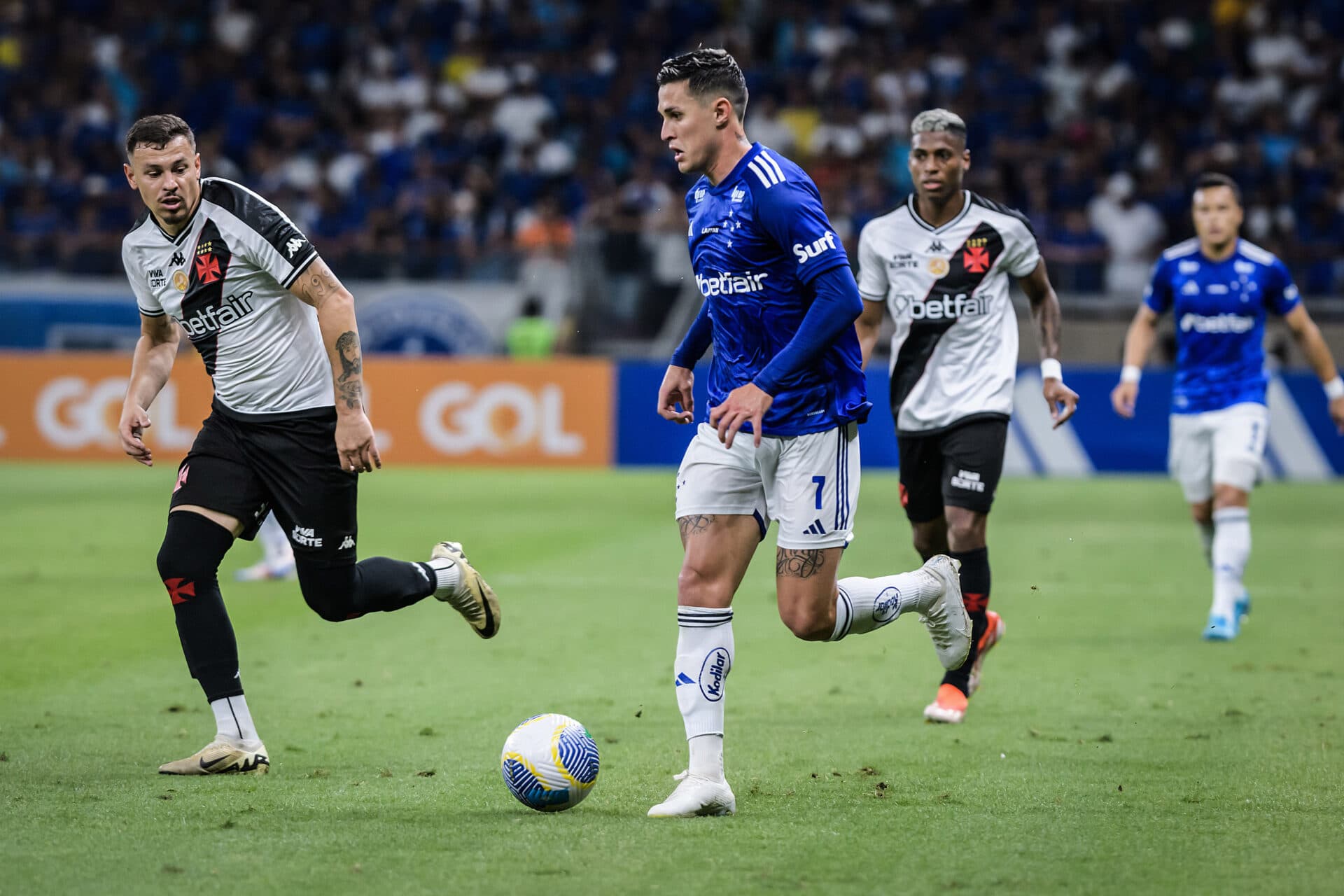 Cruzeiro x Vasco: onde assistir o Brasileirão