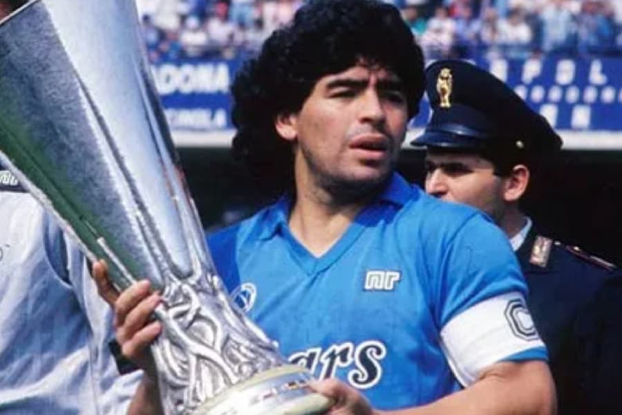 Diego Maradona, Napoli - Divulgação/SSCNapoli