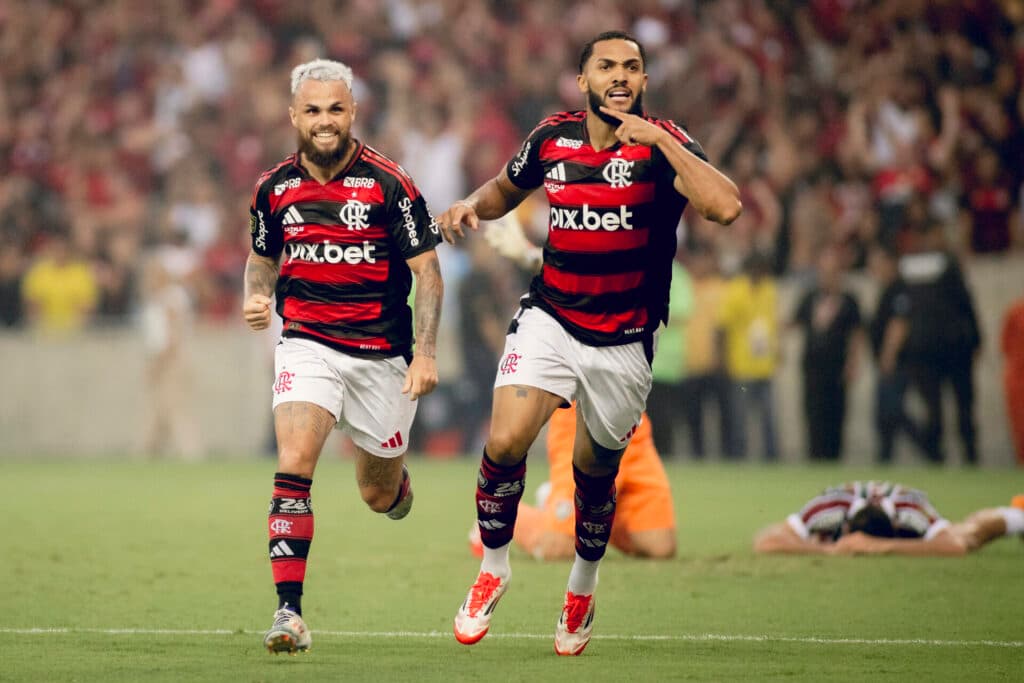 Gol de Michael no Fla-Flu acabou anulado - Gilvan de Souza/Flamengo