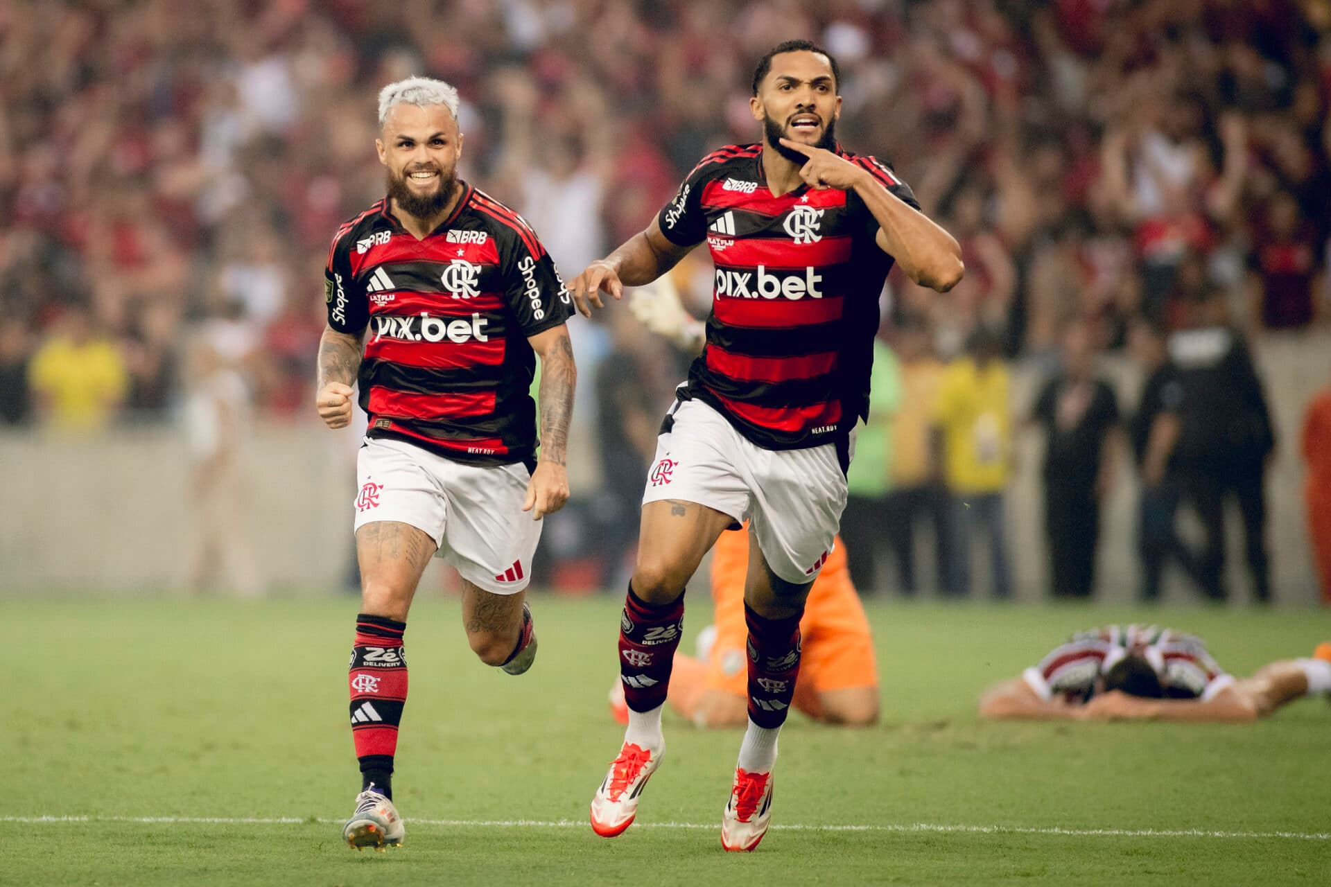Gol de Michael no Fla-Flu acabou anulado - Gilvan de Souza/Flamengo
