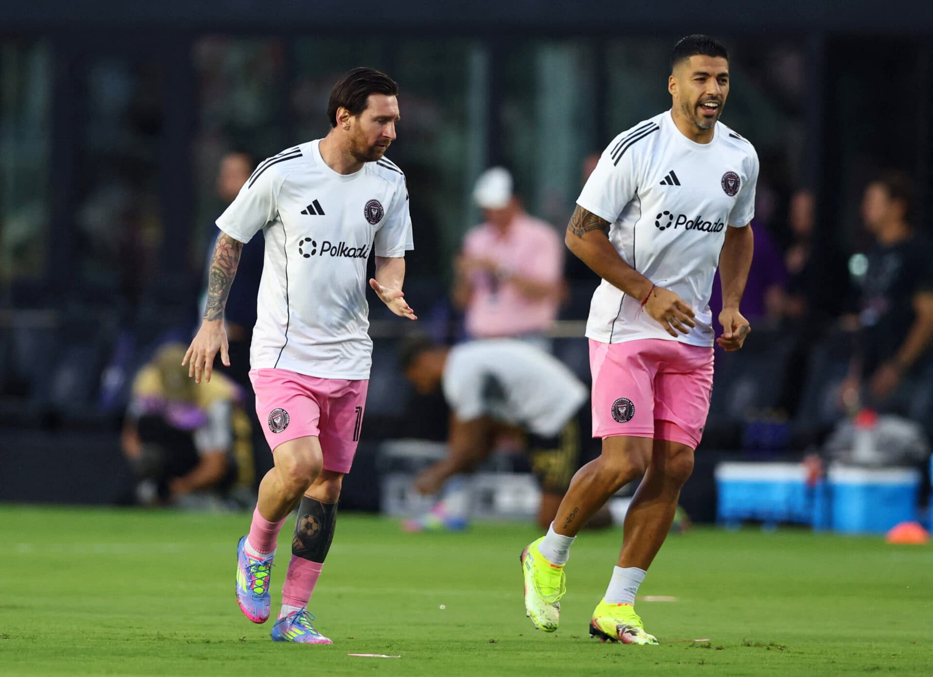 Messi e Suárez reeditam no Inter Miami a parceria vencedora dos tempos de Barcelona Megan Briggs/Getty Images/AFP