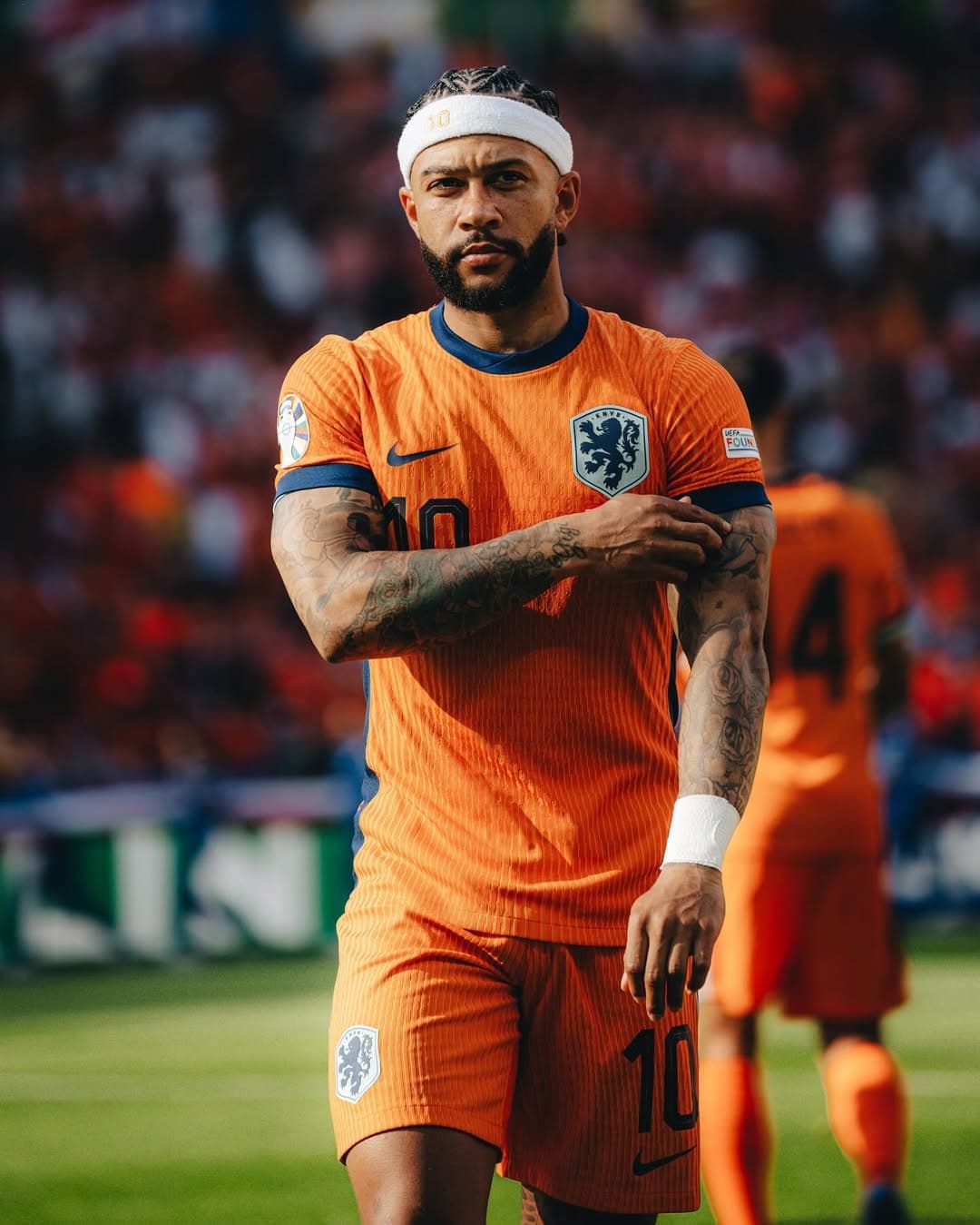 Memphis Depay, camisa 10 da Holanda. Foto: Instagram/@memphisdepay