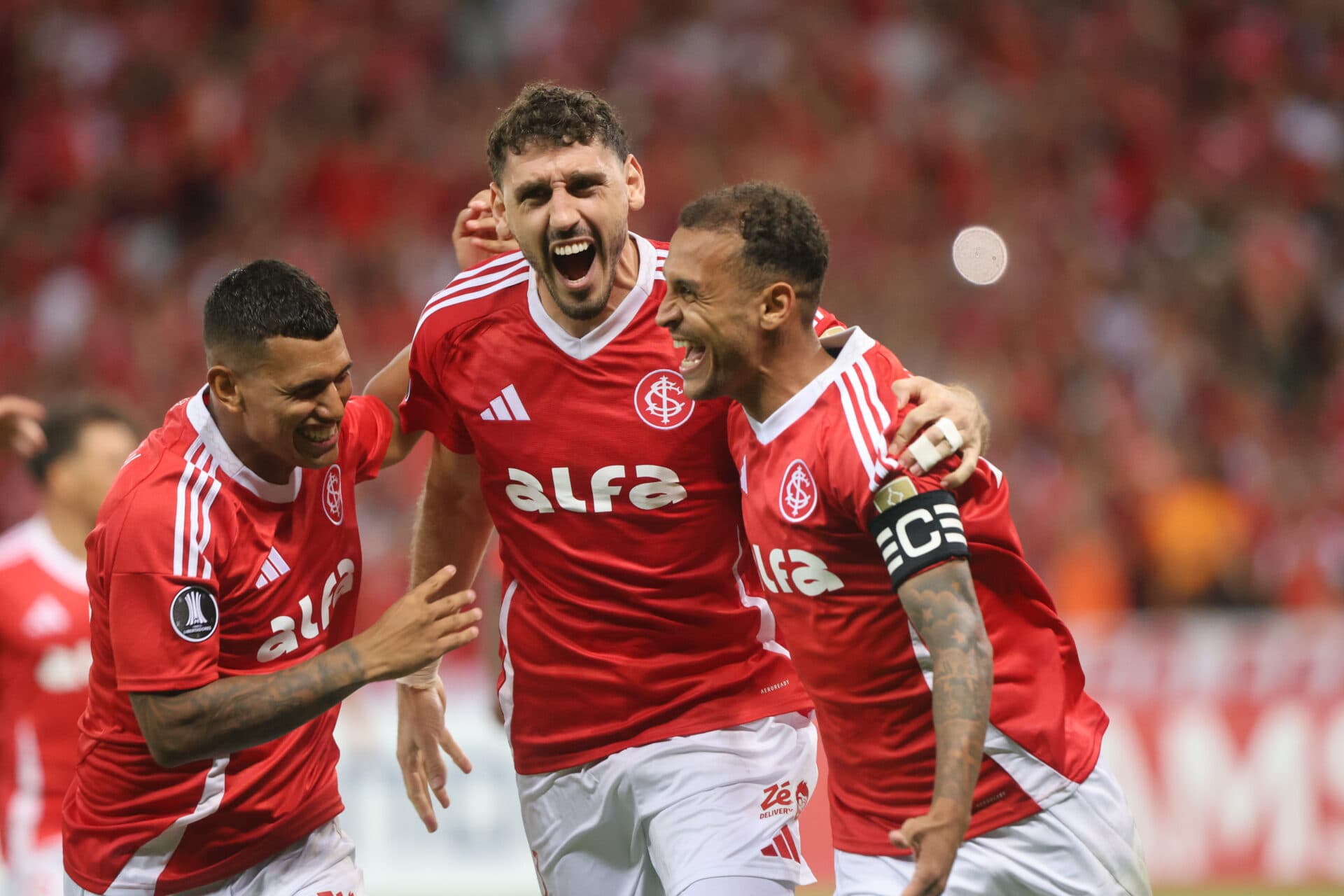Inter lidera o seu grupo na Libertadores - Ricardo Duarte/Internacional