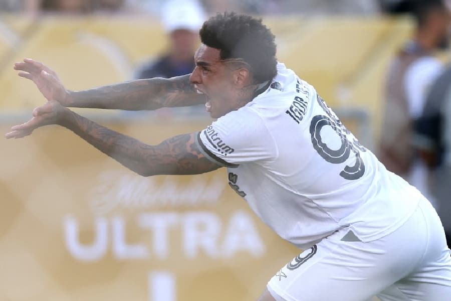 Igor Jesus, do Botafogo, chamou a atenção na primeira fase do Mundial - Stu Foster/AFP