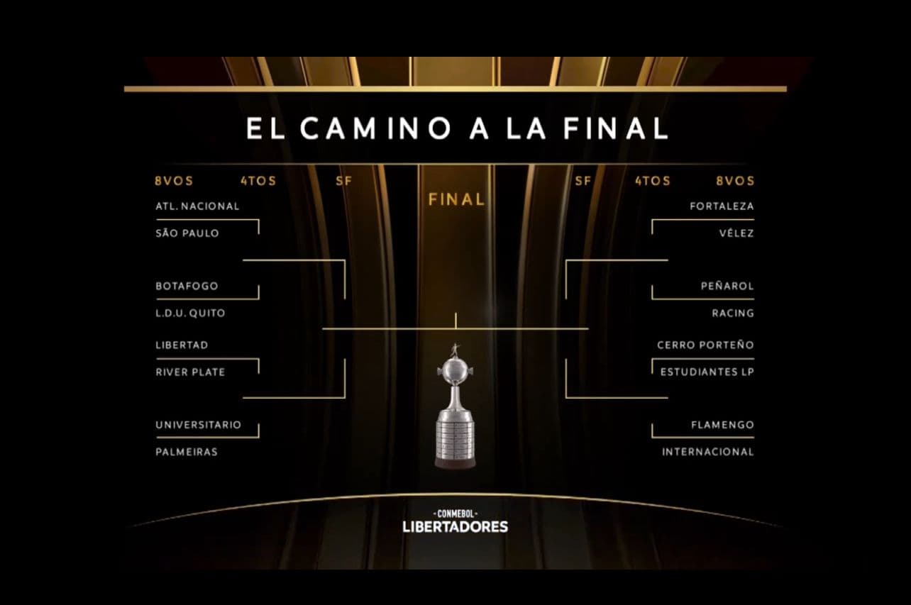 o caminho para a final da Libertadores 2025