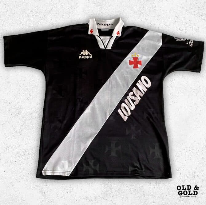 Camisa do Vasco em 1995 - Old And Gold/Reprodução
