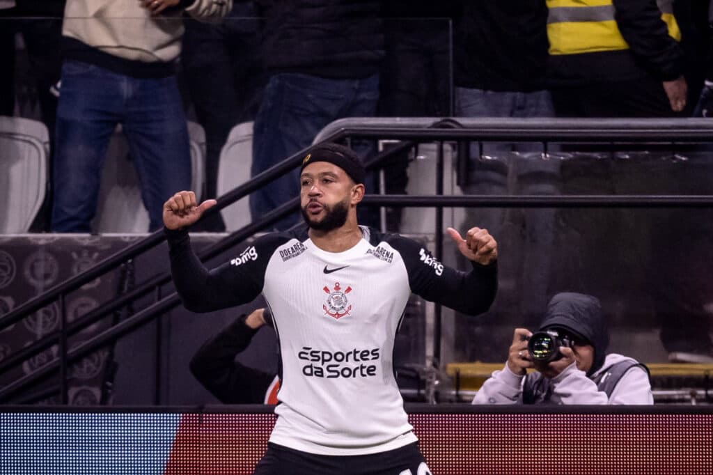 Memphis brilhou contra o Palmeiras - Rodrigo Coca / Agência Corinthians