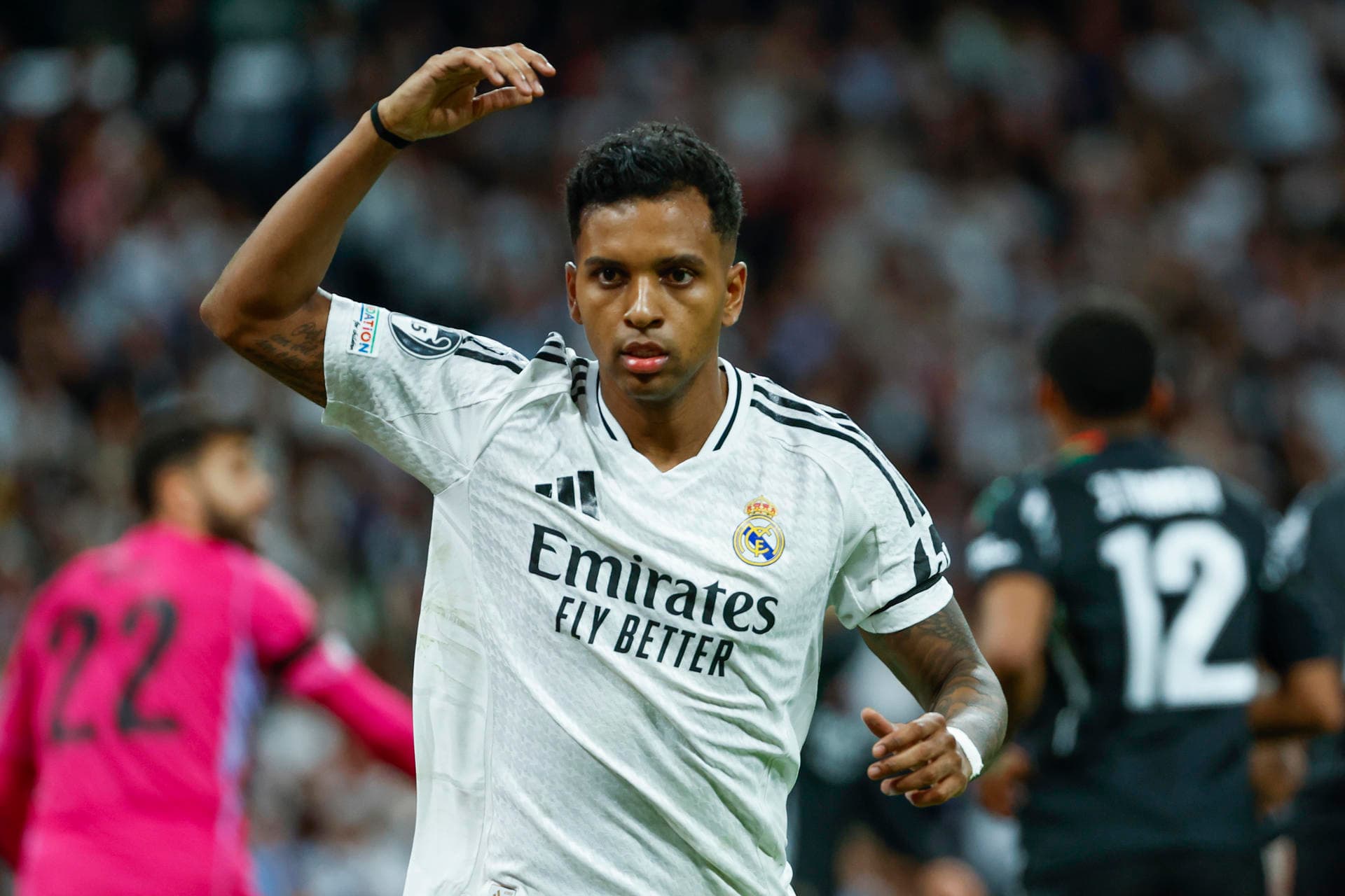 Rodrygo teve pouco espaço com Xabi Alonso no Mundial de Clubes - EFE/Mariscal