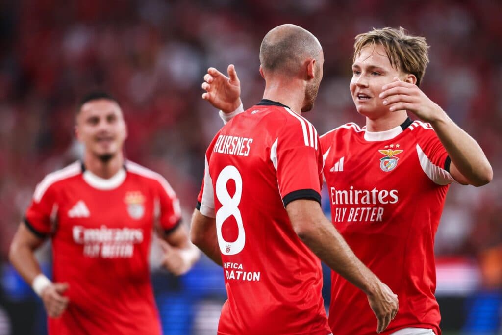 Benfica vem sendo destaque no início da temporada - EFE/EPA/RODRIGO ANTUNES