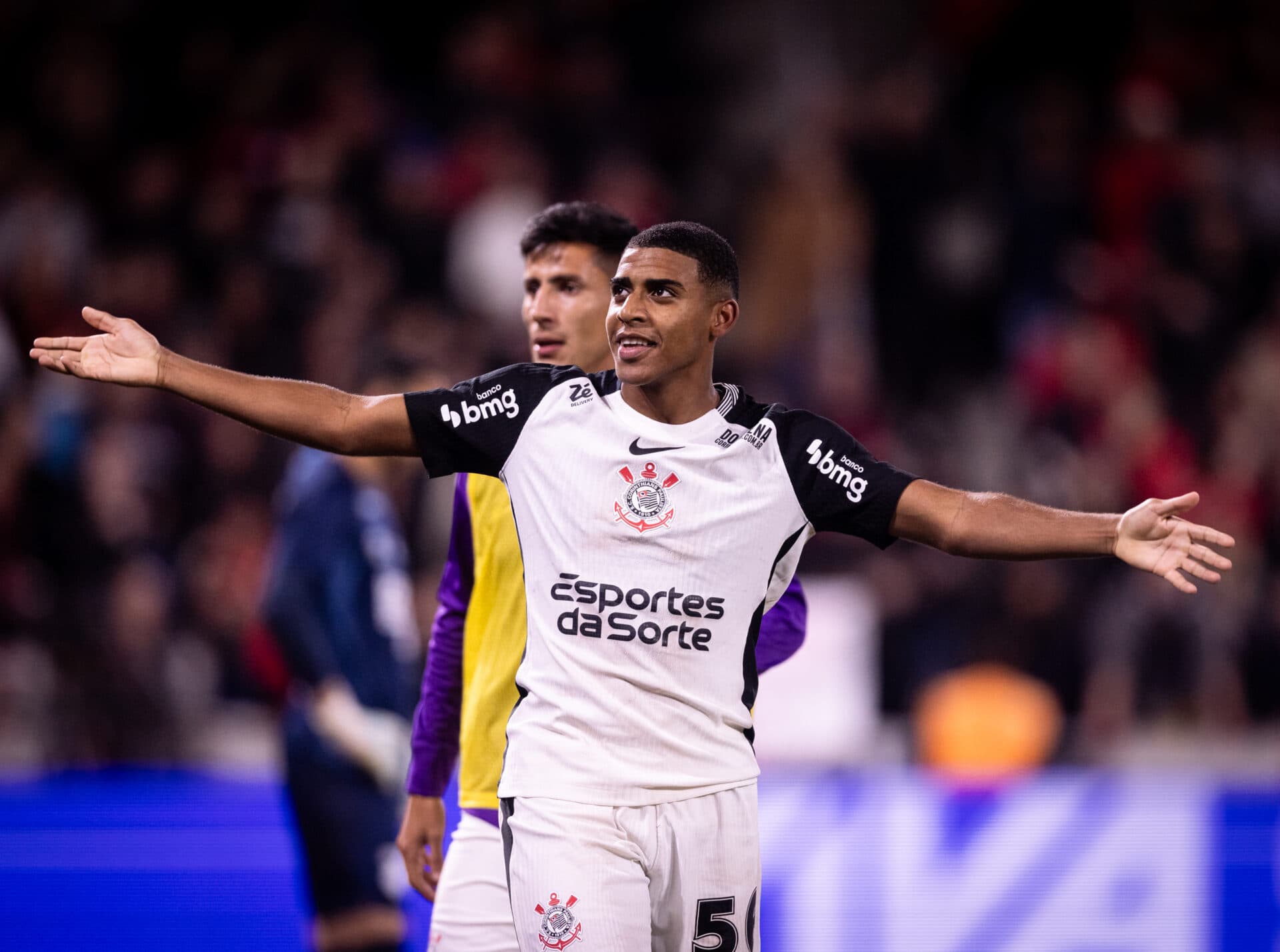 Gui Negão celebra gol decisivo do Corinthians contra o Athletico - Rodrigo Coca/Agência Corinthians