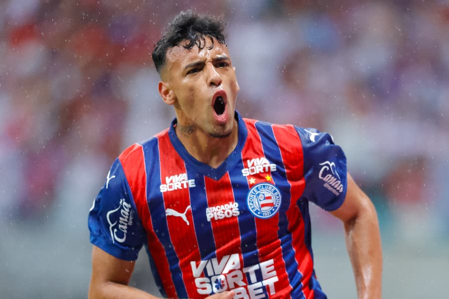 Lucho Rodríguez é o artilheiro do Bahia na temporada - Catarina Brandão/EC Bahia