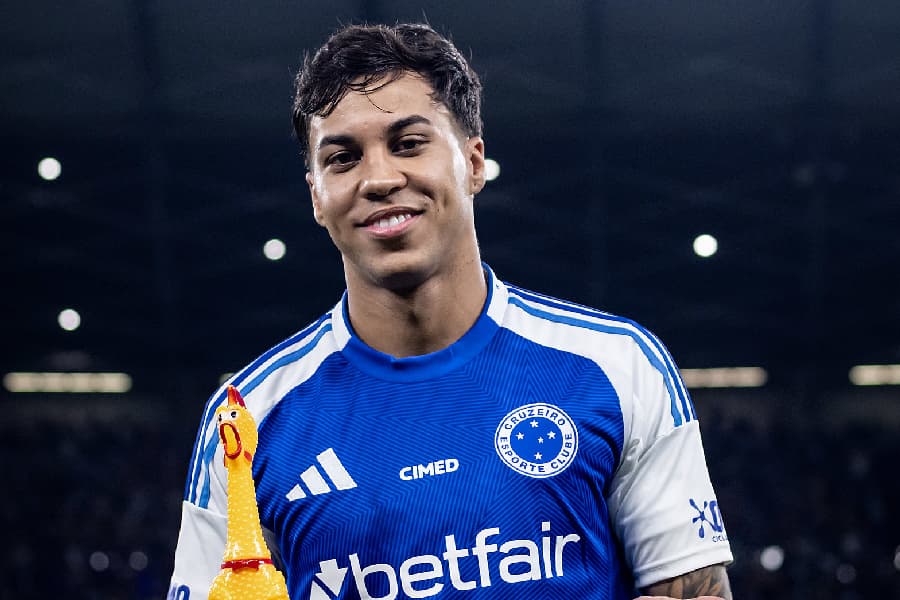 Kaio Jorge, do Cruzeiro, chegou aos 20 gols marcados nesta temporada - Gustavo Aleixo/Cruzeiro