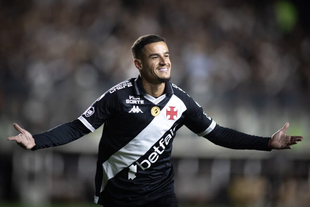 Coutinho já participou de 14 gols pelo Vasco na temporada - Matheus Lima/Vasco