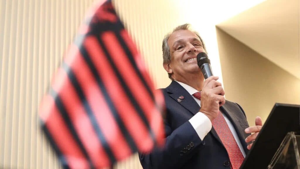 Bap negocia distribuição como presidente do Flamengo - Divulgação / Flamengo