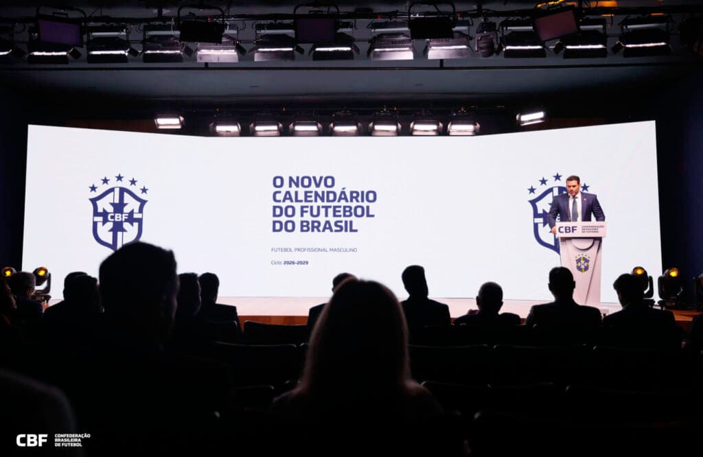Samir Xaud apresenta o novo calendário do futebol brasileiro - Rafael Riberio / CBF