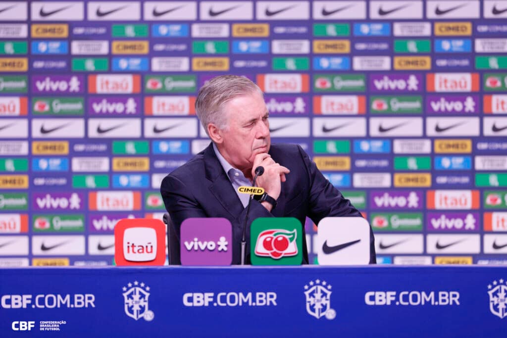 Ancelotti convoca seleção brasileira para amistosos de outubro - Rafael Ribeiro / CBF
