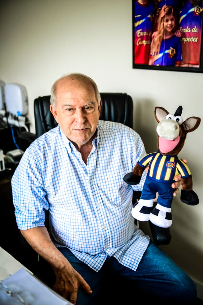 Elias Duba, presidente do Madureira - Alexandre Battibugli/PLACAR