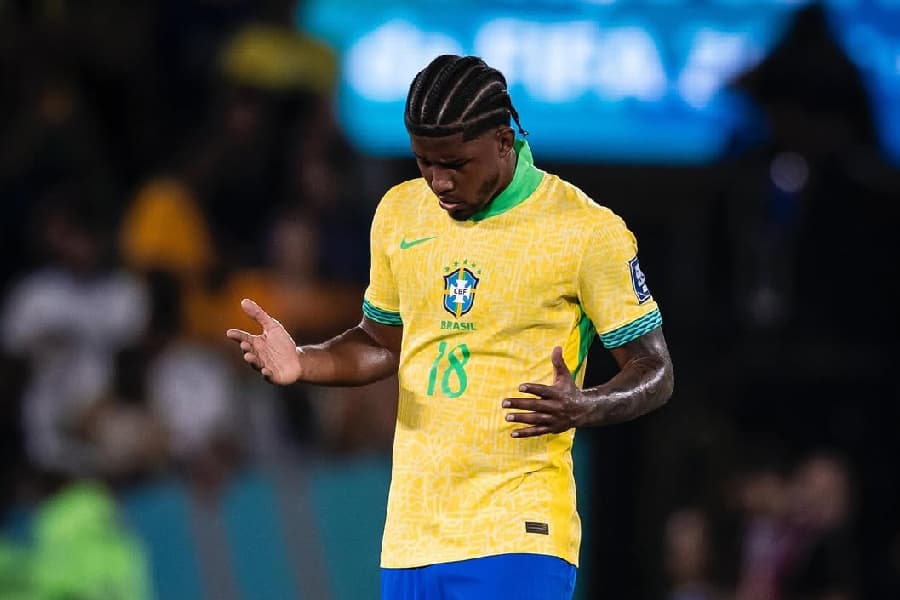Andrey Santos teve oportunidades na seleção brasileira ao longo do último ciclo - Divulgação / Andrey