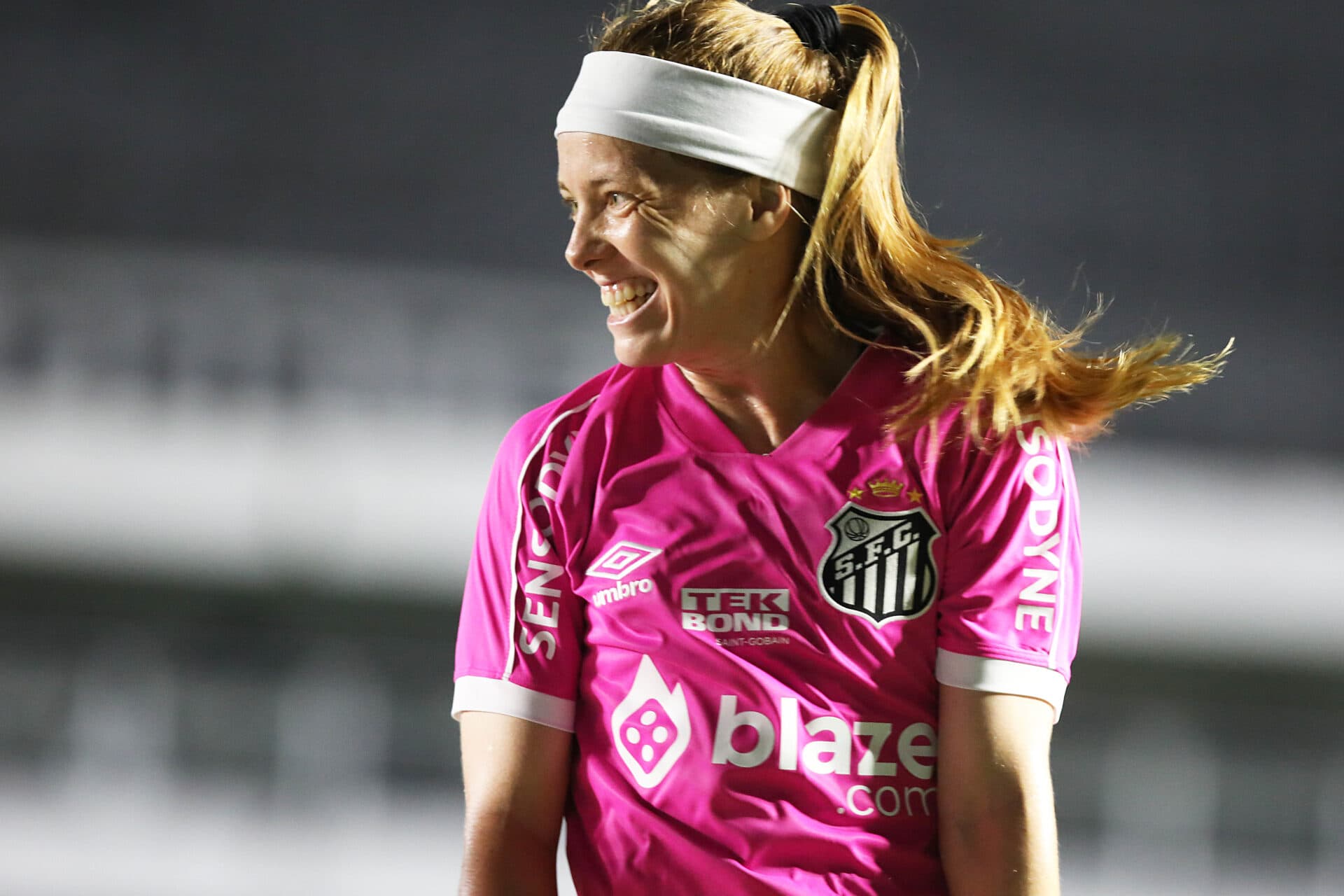 Em sua segunda passagem pela Vila, Ketlen completou dez anos deste a volta - Pedro Ernesto Guerra Azevedo/Santos FC