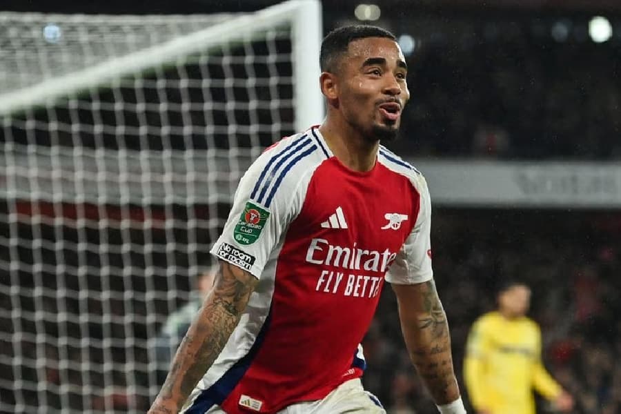 Jesus tem desejo de reconquistar seu espaço no Arsenal - Divulgação / Arsenal