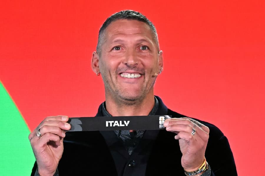 Materazzi sorteou caminho da Itália na repescagem para Copa 2026 - FABRICE COFFRINI / AFP