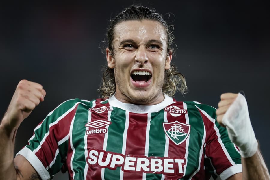 Canobbio marcou duas vezes na goleada - - MARCELO GONÇALVES / FLUMINENSE F.C.