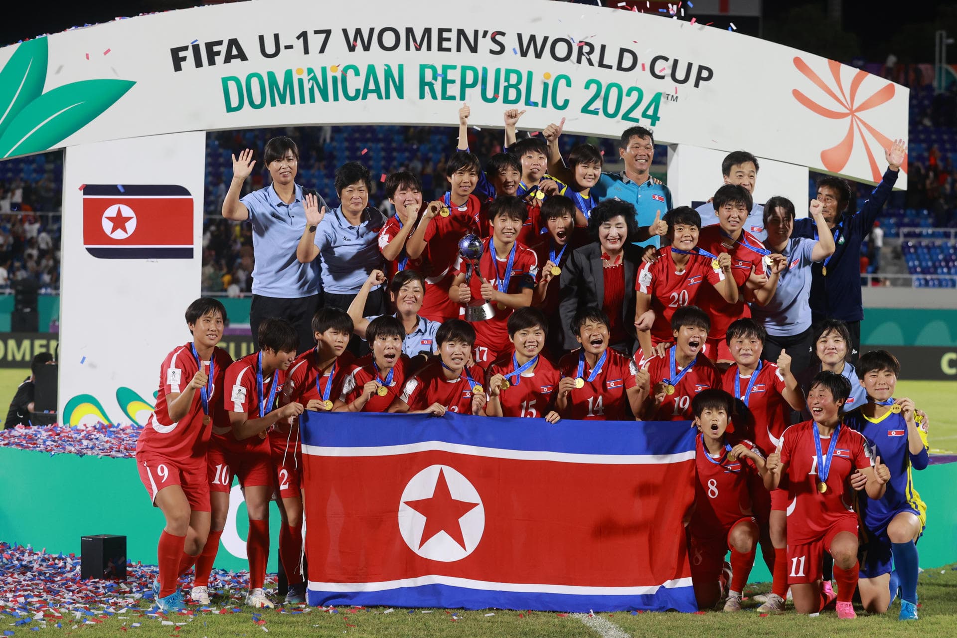 Como a Coreia do Norte virou potência no feminino e até eliminou o Brasil