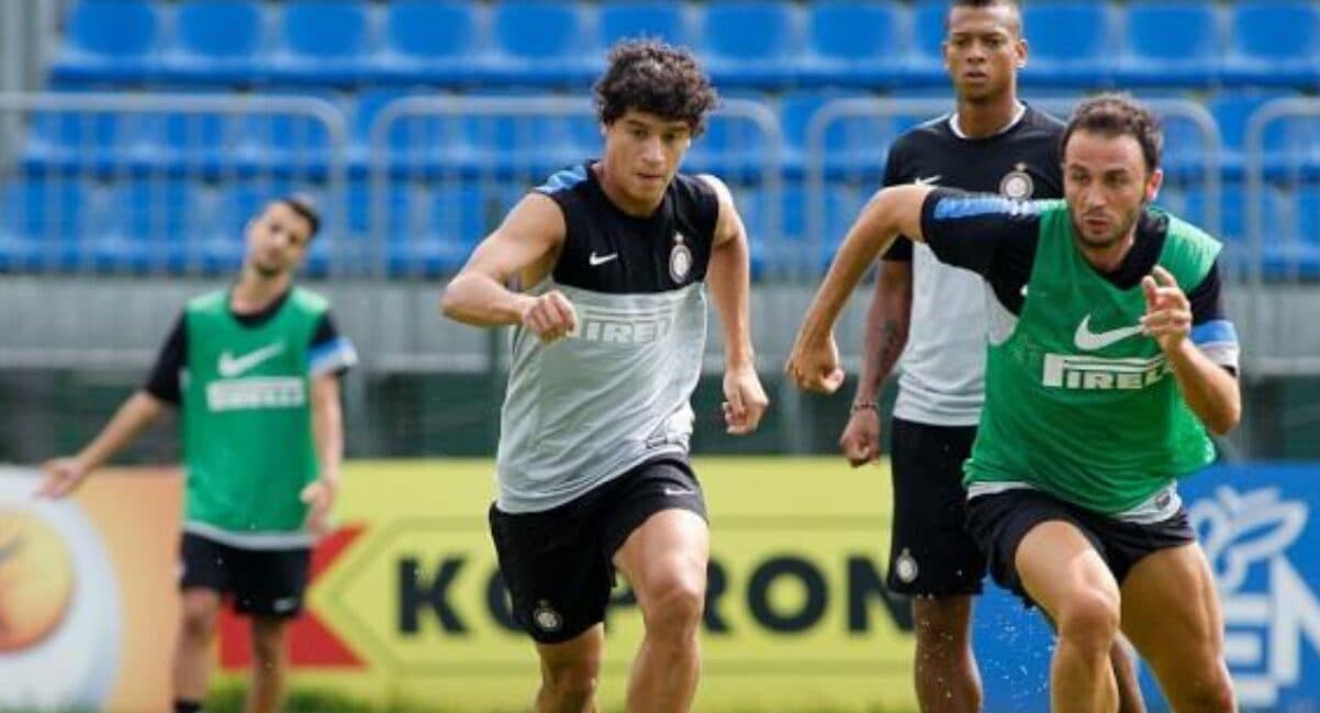 Philippe Coutinho em treino pela Inter - Divulgação / Inter
