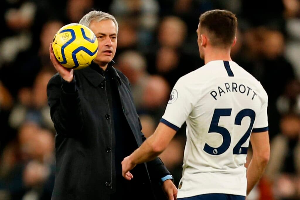 Parrott pelo Tottenham sob o comando de José Mourinho - Ian Kington/AFP via Getty Images