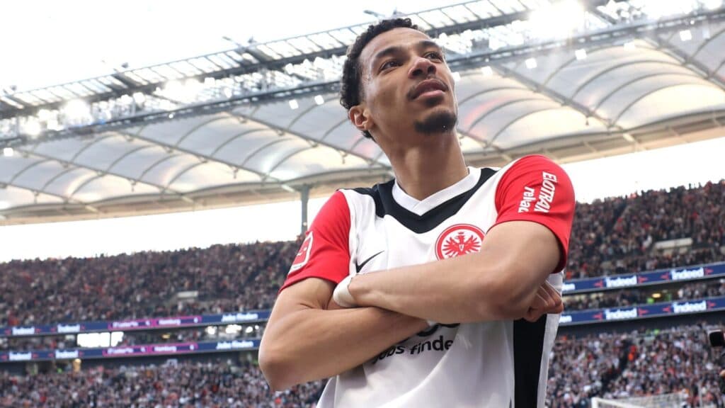 Frankfurt líder: Ekitiké foi vendido ao Liverpool por 95 milhões de euros - Divulgação