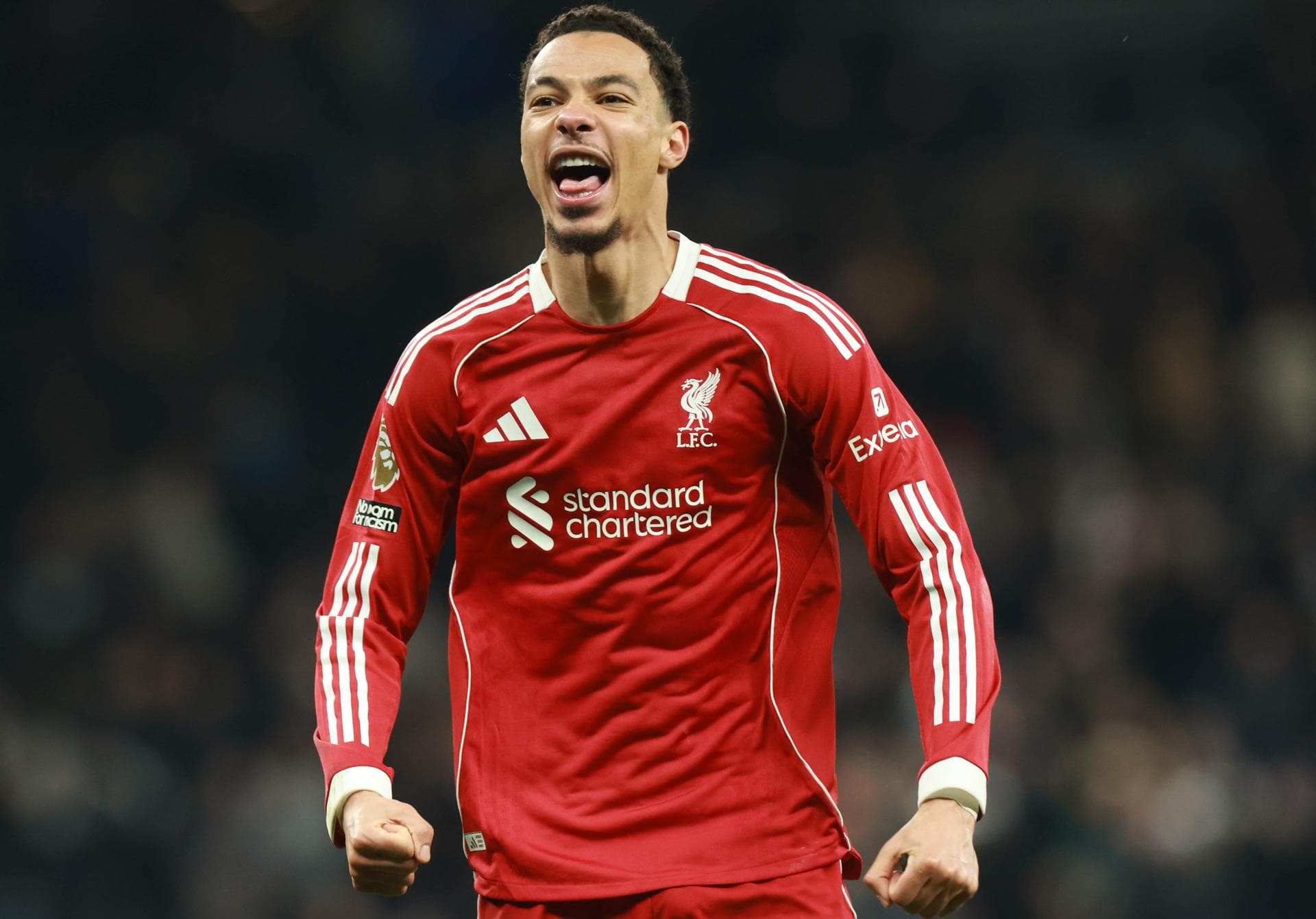 Hugo Ekitike, atacante do Liverpool - EFE/EPA/NEIL HALL