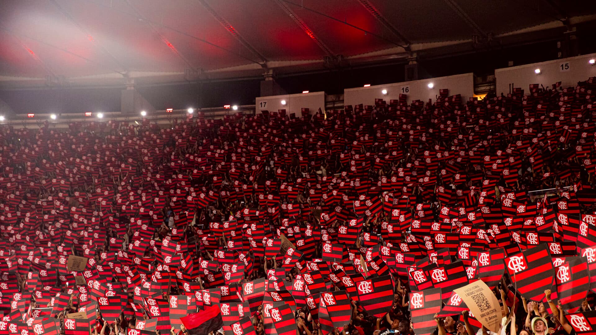 Torcida do Flamengo fez a festa no Maracanã - Adriano Fontes/Flamengo