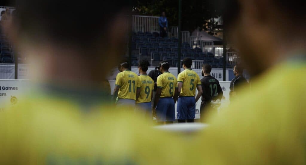 Documentário acompanhou a seleção brasileira de cegos até a Paralimpíada - Divulgação