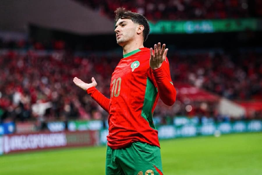 Brahim Díaz, do Real Madrid, é o camisa 10 do Marrocos - Reprodução/Instagram/@brahim