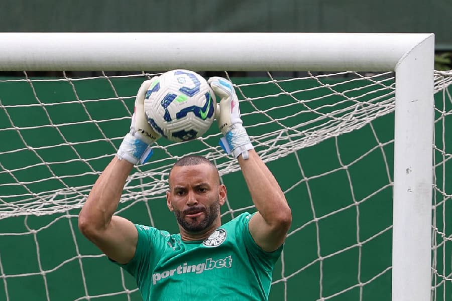 Weverton é um dos líderes do Palmeiras - Cesar Greco/Divulgação/Palmeiras