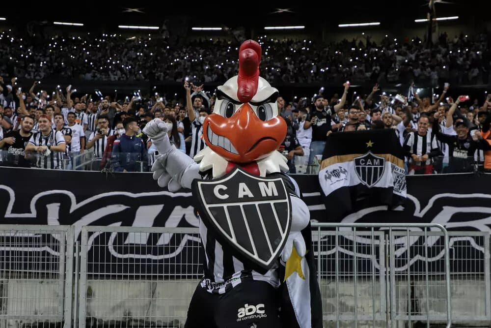 Galo é o mascote do Atlético e símbolo do maior bloco de carnaval do mundo - Pedro Souza / Atlético-MG